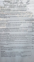 Bobby G's Pizzeria menu