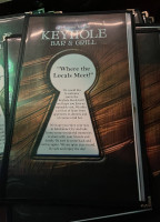 Keyhole Grill menu