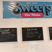 Sweets On Main menu