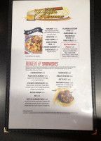 The Pour House menu