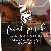 Front Porch Cakes Eatery inside