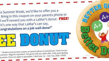 Lamar's Donuts And Coffee logo