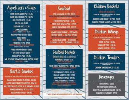 Mr. Seafood menu