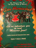 Los Mariachis Ii menu