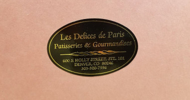 Les Delices De Paris drink