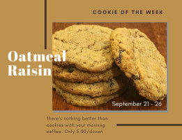 Eileen's Colossal Cookies menu