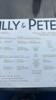 Billy Pete's menu