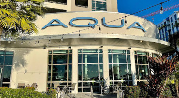 Aqua outside