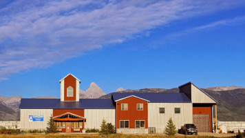 Grand Teton Distillery outside