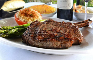 Myron's Steakhouse food