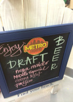 Metro Taquero menu