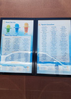 Tropical Sno menu