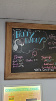 Fatty Daddy's menu