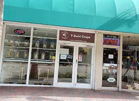 T-swirl Crepe outside