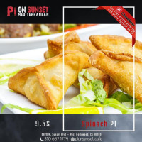 Pi On Sunset menu