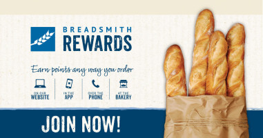 Breadsmith menu