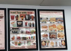 Boba Donuts menu