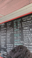 Scoops Sprinkles Ice Cream Shop menu