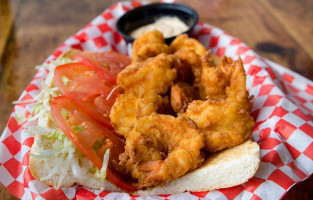 Pete's Seafood Sandwich food