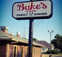 Buke's Cafe, Family Dining outside