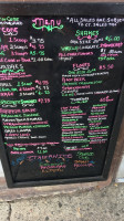 Angel's Savin Rock Creamery menu
