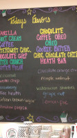 Ashley's Ice Cream menu