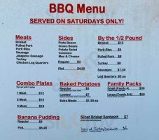 Bud's Bbq Burgers menu