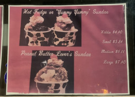 Strachan's Ice Cream Desserts Palm Harbor menu