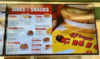 Krispy Krunchy Chicken menu