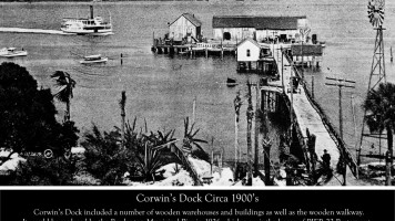 Corwin's Ice Cream menu