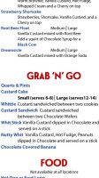 Whit's Frozen Custard Franklin, Tn menu