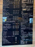 The Traveling Mug menu