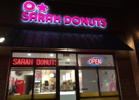 Sarah Donuts outside