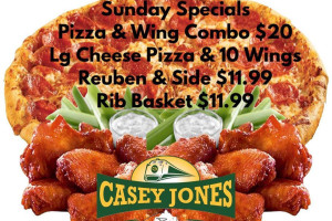 Casey Jones Grill food