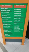 Juice Kitchen menu