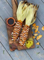 Aww Shucks Fire Roasted Corn food