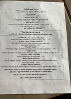 Second Street Bistro menu