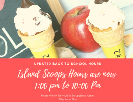 Island Scoops Llc menu