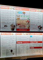 Andy's Frozen Custard menu