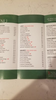 Khepra's Raw Food Juice menu