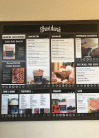 Sheridan's Frozen Custard menu