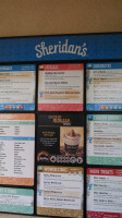 Sheridan's Frozen Custard menu