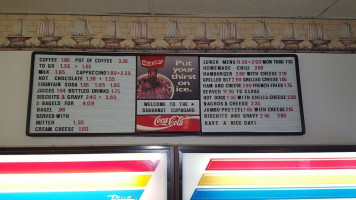 Doughnut Cupboard menu