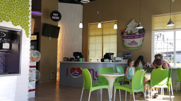 Myfroyo Frozen Yogurt inside