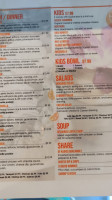 Kairos Nutrition menu