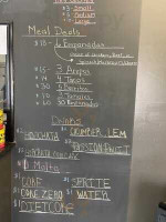 The Crazy Empanada menu