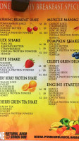 P 1 Juice menu