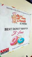 Old Town Donut Shop menu