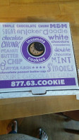 Insomnia Cookies menu