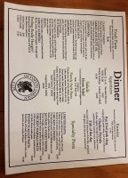 The Osprey menu